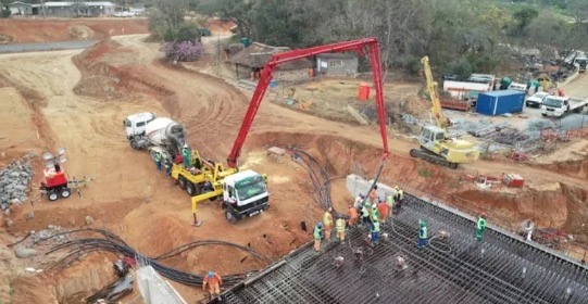 Ready-mix concrete plant facility